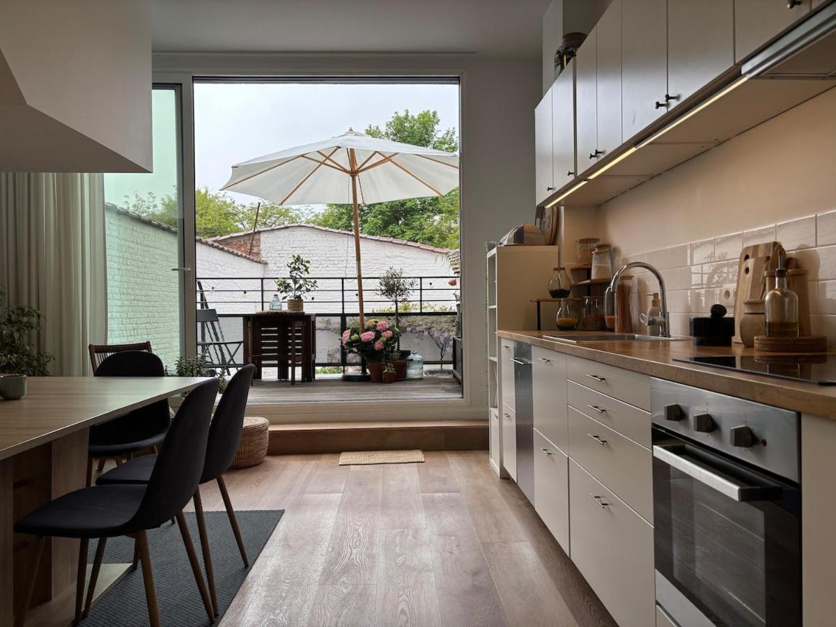 Appartement Lumineux Avec Jardin Proche Du Centre Brussel